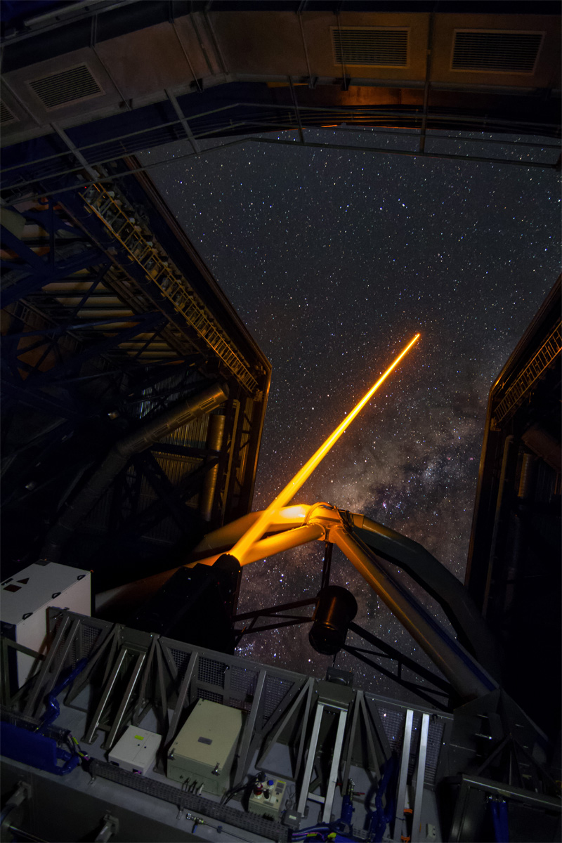 Illustration for article titled Shooting a Laser at a Planet, But Not To Blow it Up
